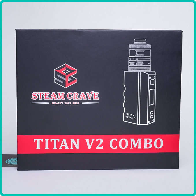 Packaging du Kit Titan PWM V2 Steam Crave